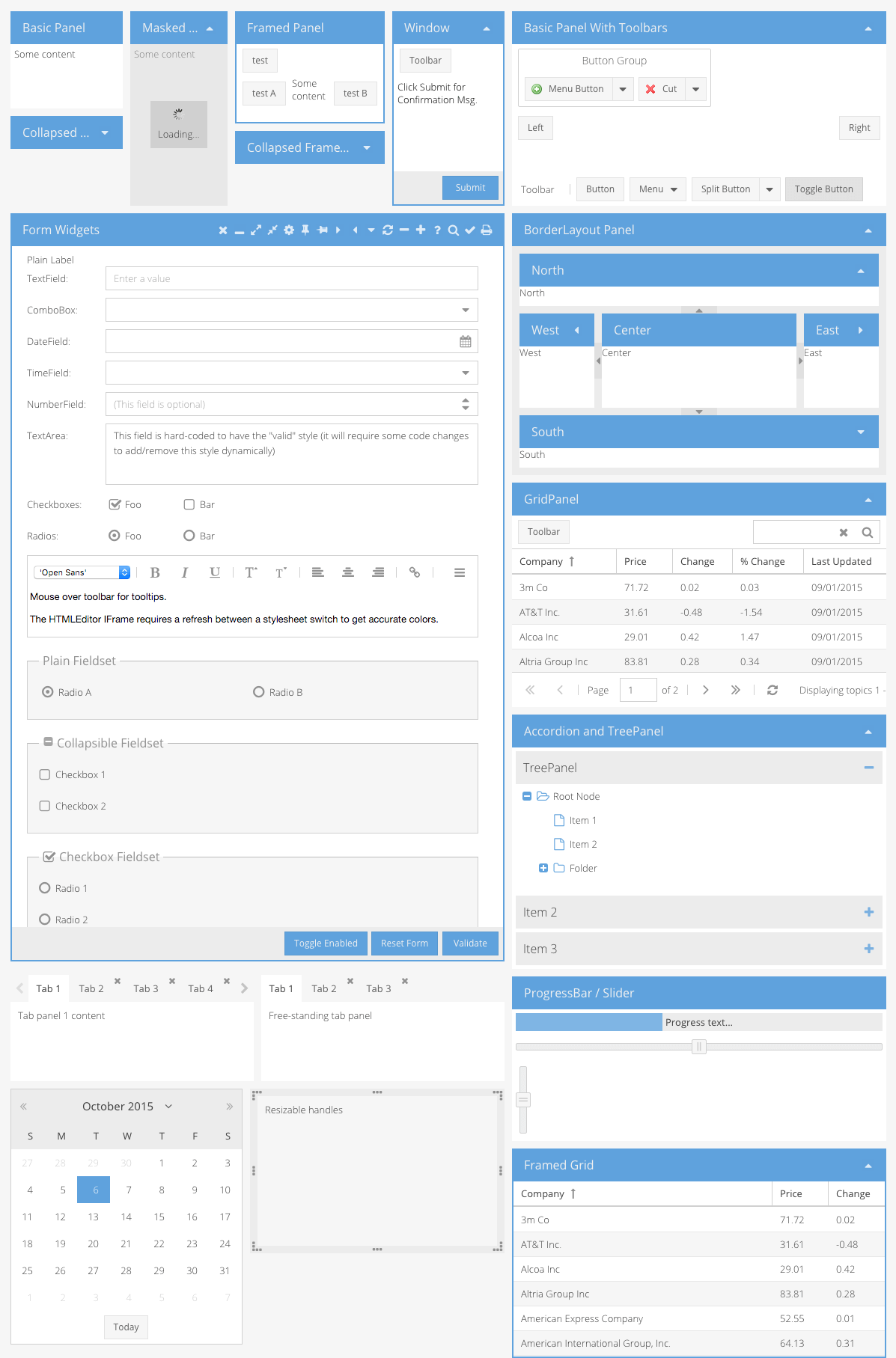 Ext JS Themes Ext JS Themes
