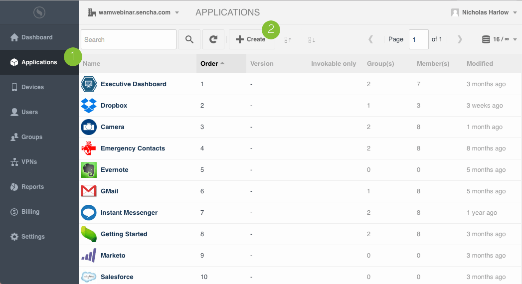 セキュアなオフラインアプリのweb application manager を利用した