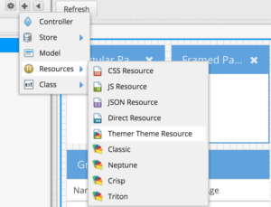 Support for Importing a Theme Created Using Sencha Themer