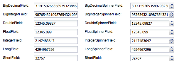 GXT Number Fields