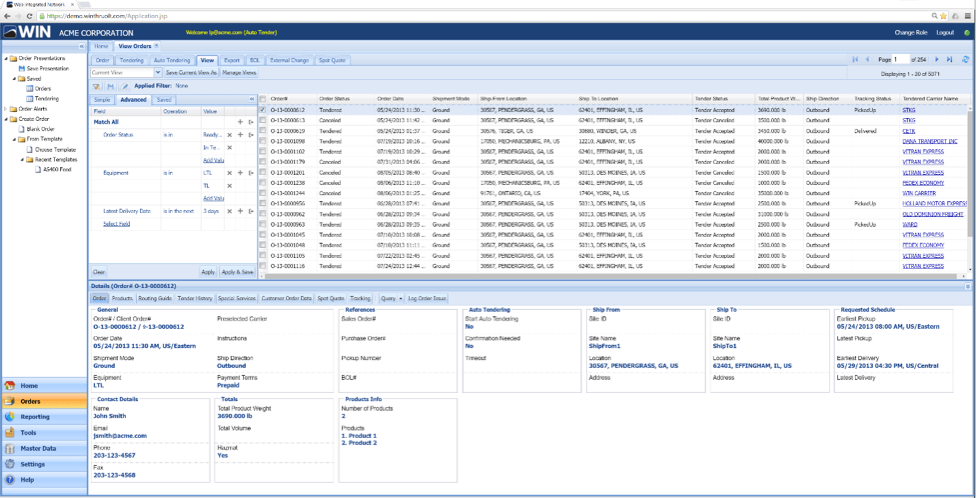 Odyssey Logistics GXT App