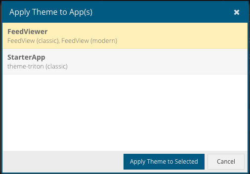 Apply Your New Custom Theme to Your Ext JS App