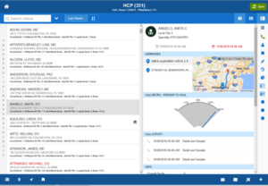 Contact List with a Preview Pane