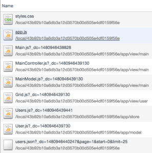 Sencha Fiddle 2 - Like Local Development