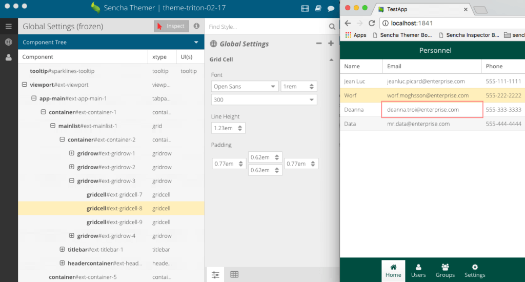 Themer 1.1 - Easily Navigate and Style Components with Component Tree