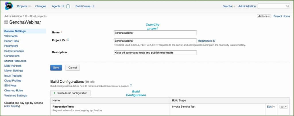 Sencha Test Tips - How to Execute Tests with TeamCity