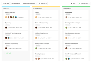 Task Management within Paymo built on Ext JS. Use tasks, task lists, due dates, milestones, and the Kanban module to organize tasks and activities.