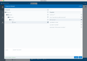 Inspect Wizard to build an Element locator