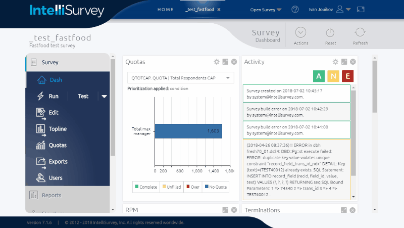 IntelliSurvey Animations