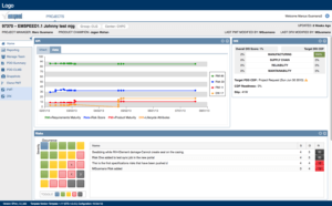 The initial view of the Ext JS 4 application I architected