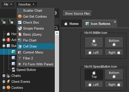 uniGUI Carbon theme for Ext JS 6.x