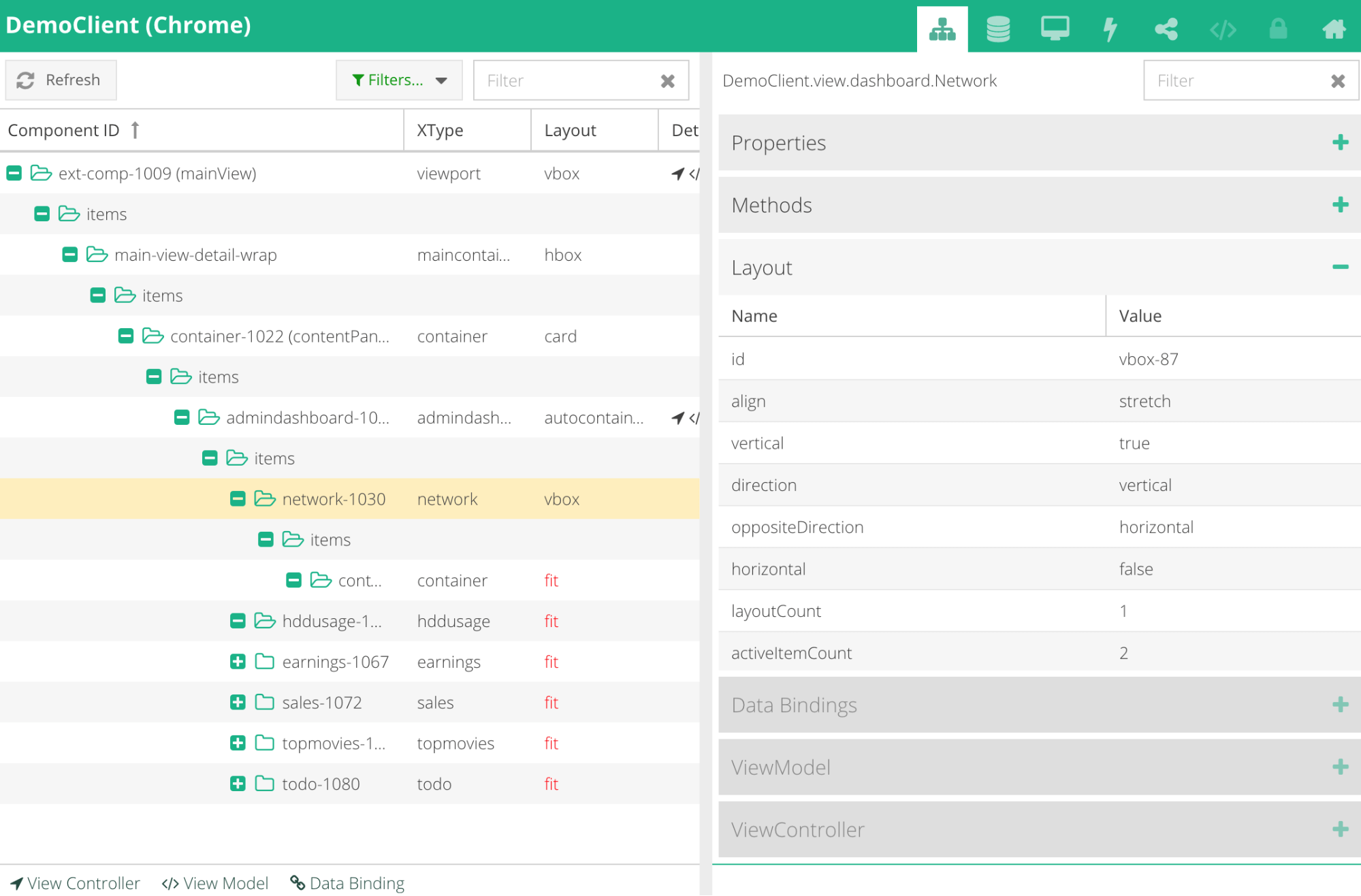 ExtAngular Grid Filtering