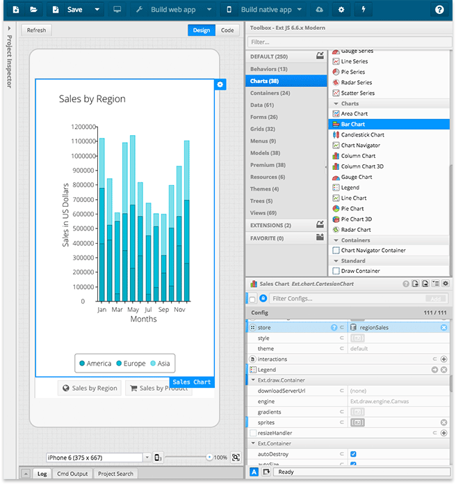 Sencha Architect - Visual App Builder