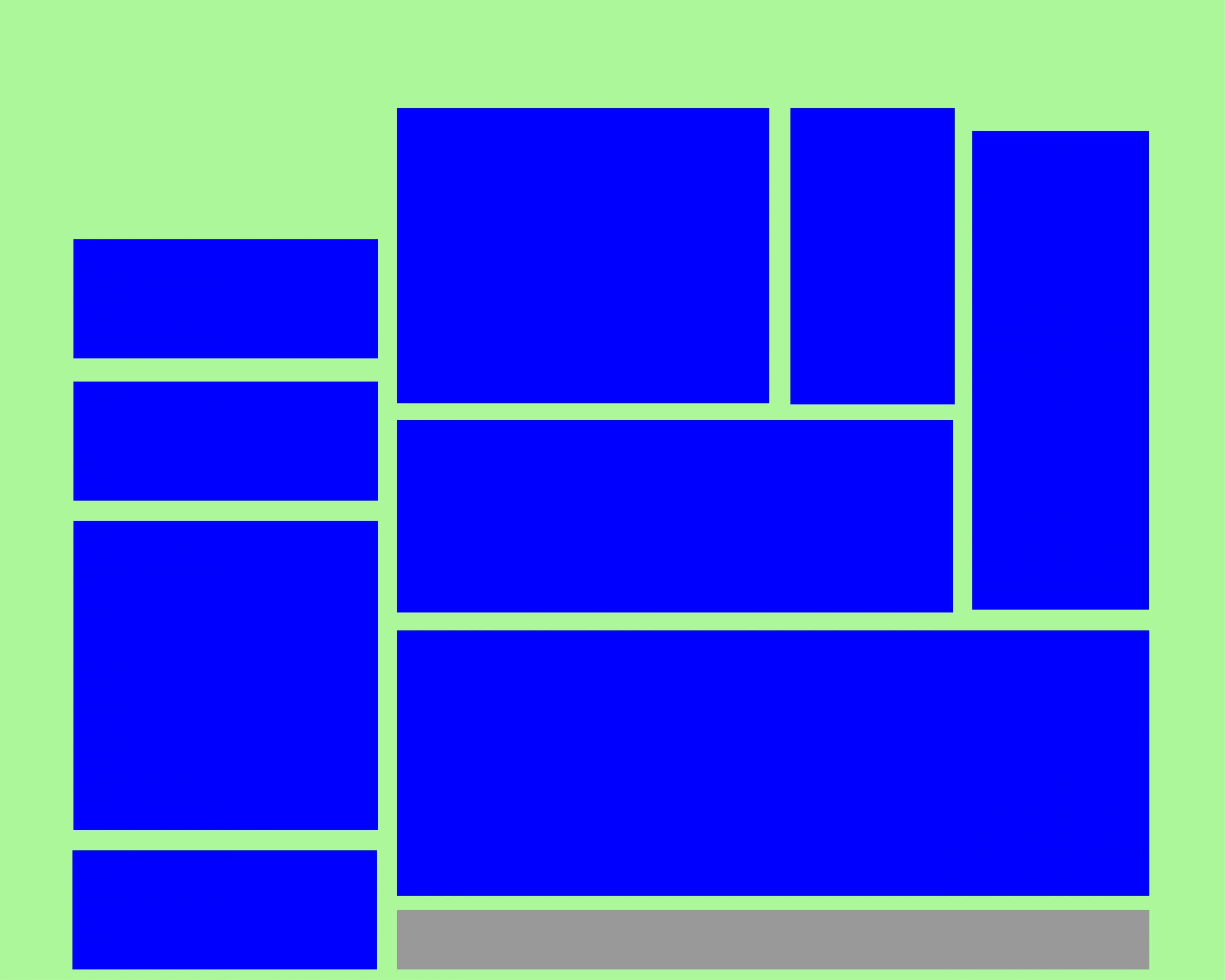 Layout grid types - Hierarchical Grid