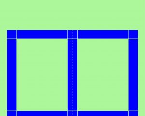 Layout grid types - manuscript grid