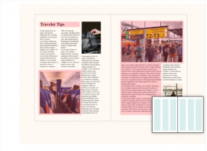 Layout grid types - column grid