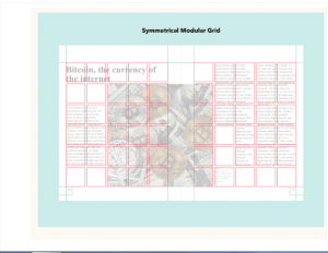 Layout grid types - modular grid