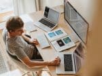 man using a javascript framework