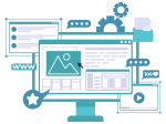 UI/UX design using UI frameworks