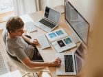 A Developer using the Best JavaScript Frameworks To Build Modern Enterprise-Grade Web Apps