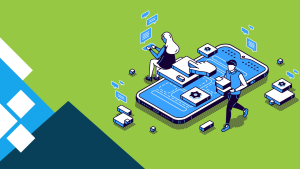 A 3D view of web apps or web application development process