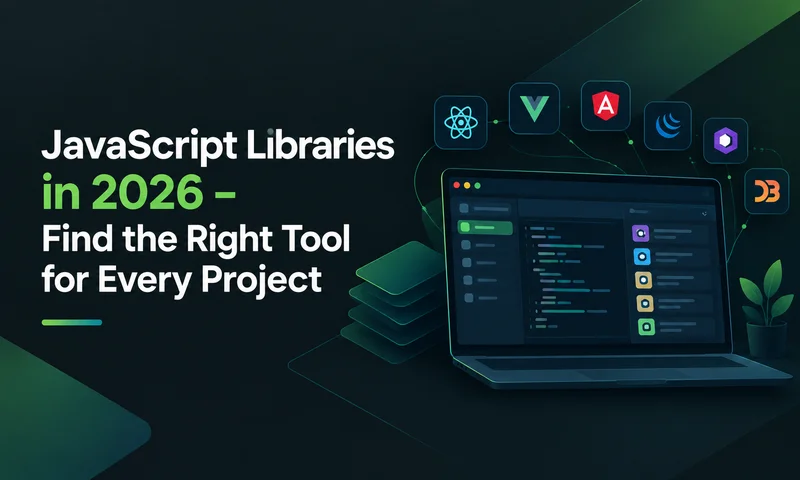 25 Best JavaScript Libraries in 2026 (By Category, With Use Cases)