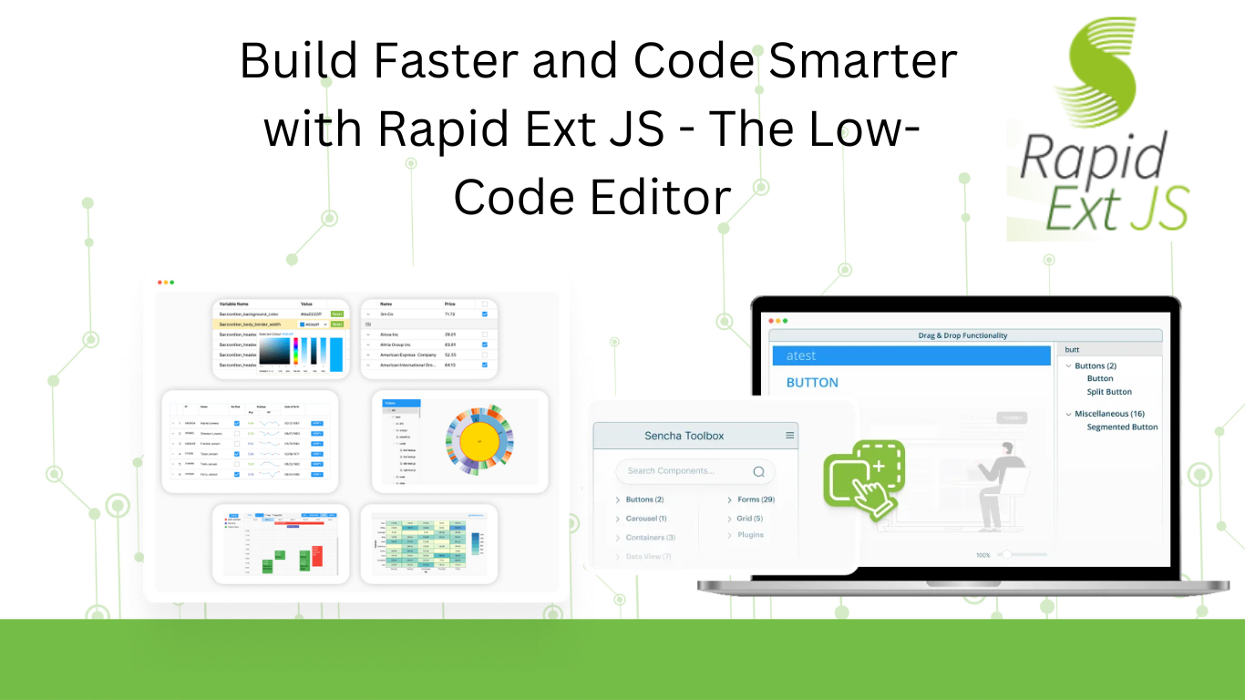 Build Faster and Code Smarter with Rapid Ext JS - The Low-Code Editor