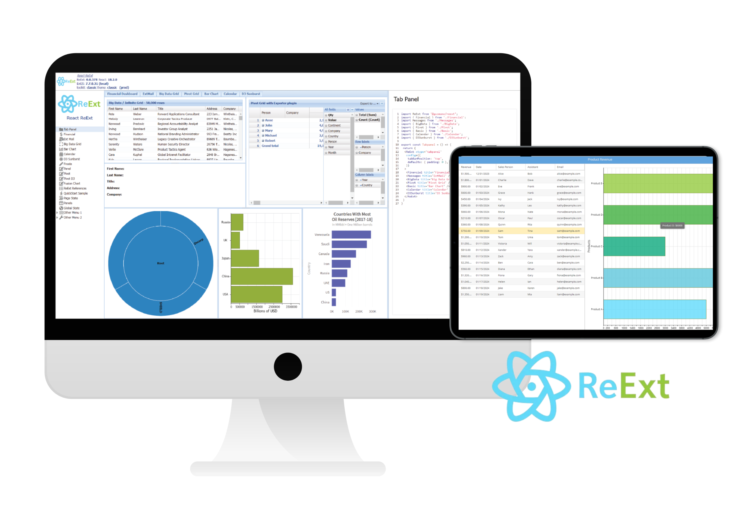 Sencha ReExt