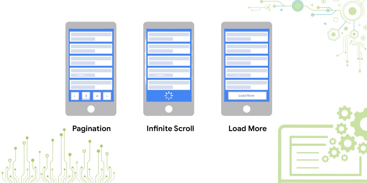 Infinite Scrolling for Massive Data Sets