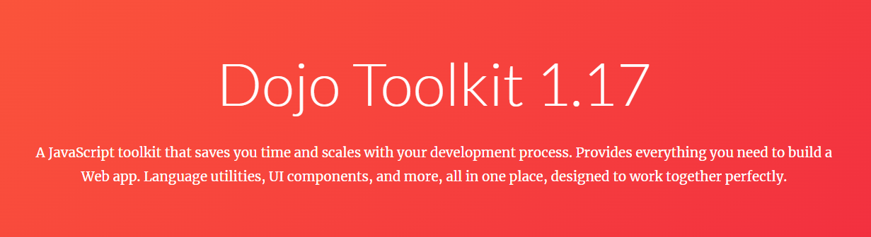 JavaScript Libraries: DOJO Toolkit