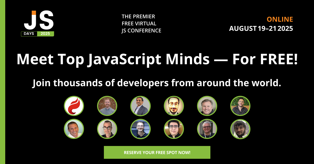 JS Days 2025 - Where JavaScript Mastery Meets Modern Engineering