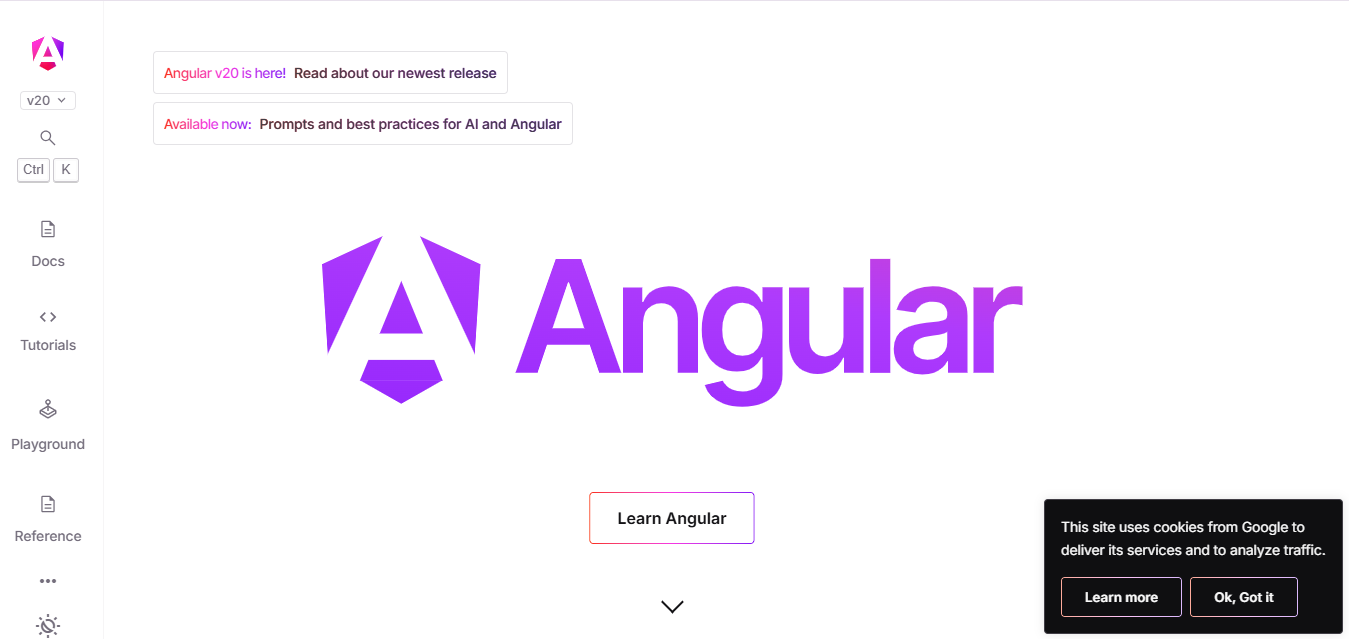 Angular – Full Framework for Structured Development