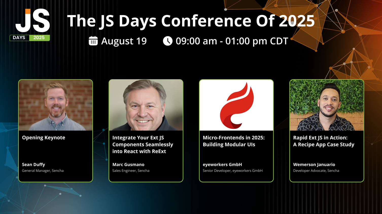 The JS Days conference of 2025 - Day 1 Talks