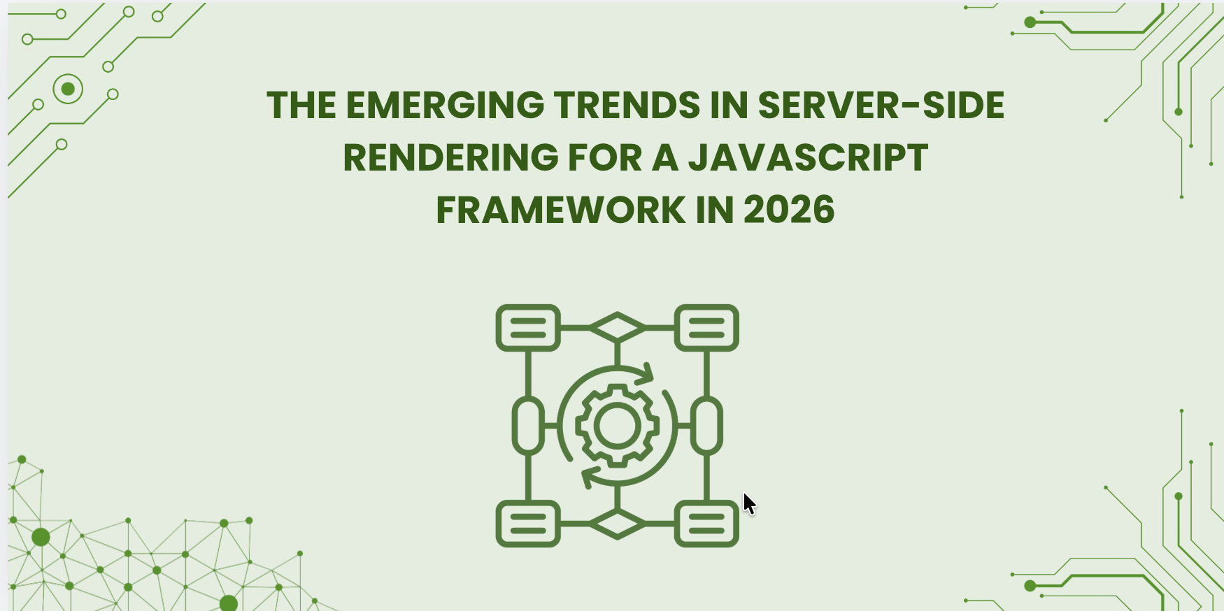 What Are the Emerging Trends in Server-Side Rendering for a JavaScript Framework in 2026?