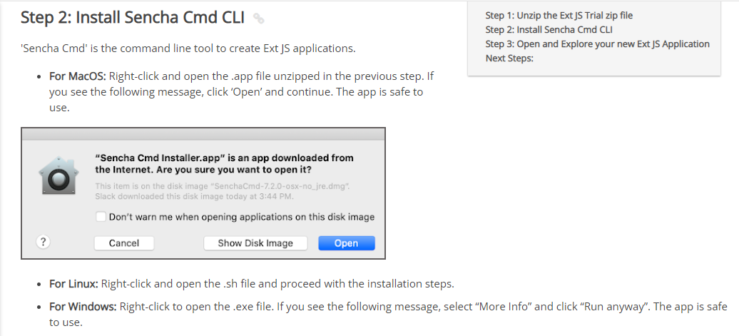 Install Sencha CMD CLI