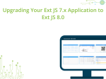 Upgrading Your <span>Ext JS 7.x Application to Ext JS 8.0</span>
