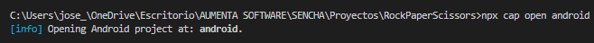 Open in android studio A