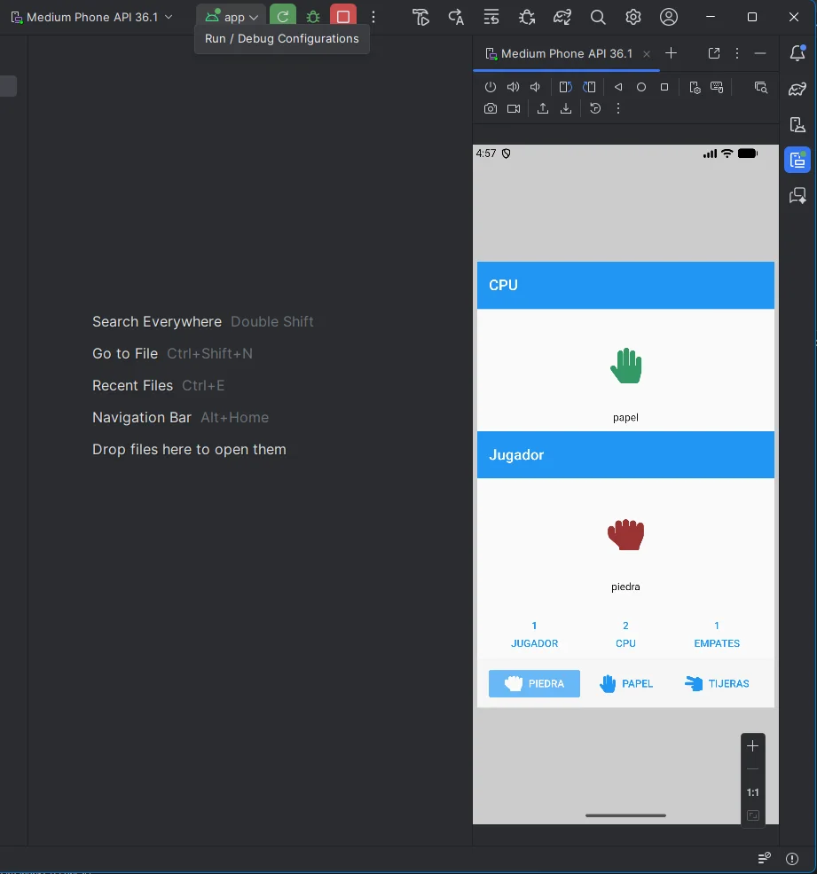 Open in android studio C