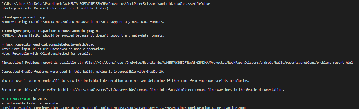 Use Gradle to export instead of android studio A