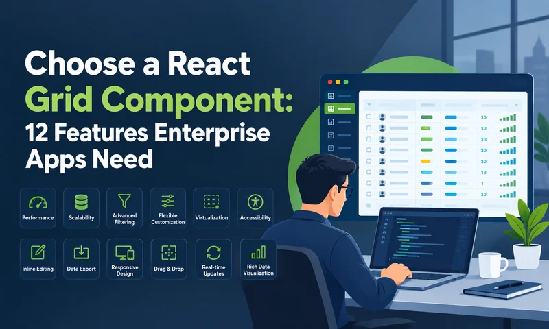 How to Choose a React Grid Component: 12 Features Enterprise Apps Need