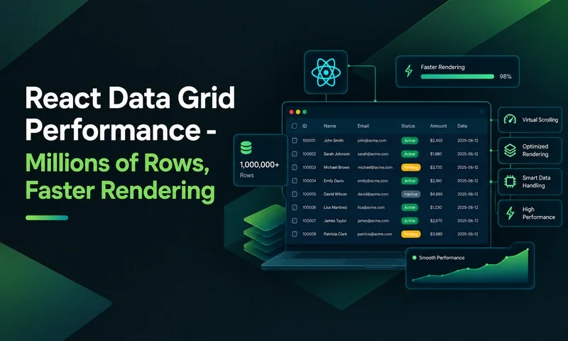 How to Handle Millions of Rows in a React Data Grid: Buffered Rendering and Server-Side Data