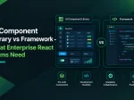UI Component Library vs Component Framework: What Enterprise React Teams Need